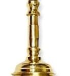 UAPAN Brass Pooja Bell (5 inch_Ganesh, Gold)