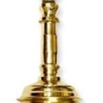 UAPAN Brass Pooja Bell (Ganesh 5" Inch, Gold)