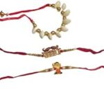 Akshat Enterprise Rakhi with Roli Chawal For Raksha Bandhan - (Bheem,Veera)