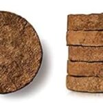 DESI Cow Dung Cakes for Pooja, HAVAN & All Religious Events - 10 cm Dia - Pack of 6