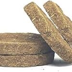 Natural Resources Store | Cow Dung Cakes | Original Holy Desi Cow Dung Cake | for Hawan, Pujan, Air Purification & Religious Purpose | Gobar ke Kande (Pack of 4)