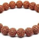 The Himalayan River Panch Mukhi Rudraksha Bracelet | 5 Mukhi Rudraksha Hand Band for Men & Women | Natural Original Rudraksha Beads | Astrology & Spiritual Healing Unisex Bracelet