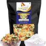 Leeve Dry Fruits Shree Ganpati Prasadam | Panchkhadya | Mix fruits, Coconut Slices & Cristal Sugar | No Preservatives | Mix Fruits for Prasad | 400gm, Pack of 1