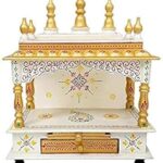 Rajasthan Art And Craft Wood Home Temple Wooden Temple/Home Temple/Pooja Mandir/Pooja Mandap/Temple