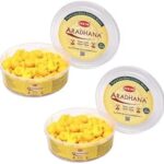 HEM Aradhna Pure Cow Ghee Diya with Batti Pack of 100 Diyas | Pooja Room Items for Home | Wax Free | Ghee Wicks for Prayers, Rituals & Special Occasions | 30 mins Burning Time|Set of 2