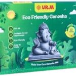 Urja Natural Clay Ganesha Idol Making DIY Kit | Ganpati Craft Kit | Shadu Mitti Ganesh Murti Kit | Festival Gift Pack