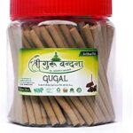 SHREE GURU VANDANA DHOOP V AGARBATTI Guggal Dhoop Sticks Best for Pooja,Spa and Home Decoration 120 Guggal 4 Inch Dhoop Stick Pack of 1