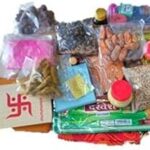 Biche DIY Pooja Kit Ganesh Ganapati Satyanarayan Pooja Samagri 20 Items