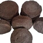 Organic Cow Dung Cakes for Traditional Rituals and Havan (Pack of 30 Peace)