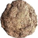 COriginal Cow Dung Cake Organic Gobar Ka Upla/Kanda for Hawan, Pujan & Religious Purpose (Round, 10 Inches) (Pack of 1,) 100% Natural Holy Cow Dung for Hawan, Pujan & Religious Ceremonies