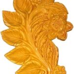 Plate 5 mukh diya medium size Clay DiyaTraditional terracotta color Handmade Clay Mitti ka Diya Deepak oil ghee lamp for Diwali aarti Navratri Puja Dussehra Pooja chhath puja , 16cm