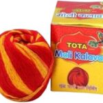 Hawan Samagri for Pooja Pure Havan Samagri with Natural Herbs for Hawan kund, Durga Puja, Home Pooja, Yagya,Diwali and Other Occassions (Kalawa Thread (Box of 2))