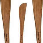 Cooker&Mixer™ Neem Wooden Flip/Spatula/Ladle for Cooking Dosa/Roti/Chapati | Kitchen Tools | No Harmful Polish | Handmade | Cookware (Combo 1)