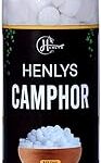Henlys Camphor Kapoor/Kapur Jar (100g) | 100% Pure Camphor Purifying & Pleasant Fragrance for Pooja, Hawan, Air Freshener | Unadulterated Camphor-100g