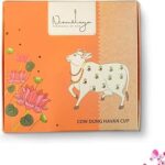 Nirmalaya Premium Cow Dung Sambrani Havan Cups | Pack of 15 | 100% Natural Organic Cups | Blend of Guggal, Lobaan, Jatamassi & Natural Herbs | Ideal for Pooja, Meditation, Yoga and Aromatherapy