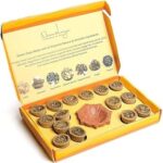 Nirmalaya Premium Organic Kesar Sandalwood Havan Cups | Pack of 15 with Diya | Natural Havan Samagri Blend of Flower Powder, Loban & Jatamansi | Ideal for Pooja, Meditation, Yoga and Aromatherapy