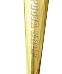 Om Pooja Shop Brass Gaumukhi Shringi Abhishek Pot (Yellow_5.5 X 25.5 cm)
