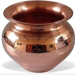 UK Hub Pooja Accessory Handmade Copper Kalash