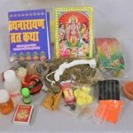 Shree Hari Organic Satyanarayan Pooja kit with all Essential item Set of 24 Items