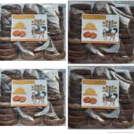 GOODVEDA 100% Pure Organic Holy Homemade Pure Indian Desi Cow Dung Cake for Religious Purpose / Pack of (4)