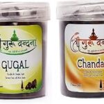 SHREE GURU VANDANA DHOOP V AGARBATTI Guggul Dhoop in Round Box- Chandan Dhoop in Round Box Best for Pooja,Spa and Home Fragnance