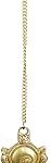Amazon Brand - Umi Brass Shankh Chakra Design Hanging Bell - Auspicious and Melodious Hindu Religious Bell
