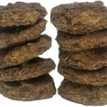 Dadaji Pure Organic Cow Dung Cakes - Natural Cow Dung Cakes For Pujas Hawan and Religious Ceremonies- Smokeless Fuel for Spiritual - 6cm length (PACK OF 60)