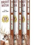19” Long Brut Musk Incense Sticks | Pack of 3 | Long - Lasting Incense Sticks for Calming & Relaxation, Ideal for Gifting | No Charcoal Agarbatti | Dhoop Chaon & Co.