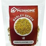Pujahome Barley Seeds (Jau/Bejhar) – 500g Pack 2 | Quality Raw Barley for Sowing, Crop Cultivation & Puja Rituals | Ideal for Durga Puja, Chaitra Navratri, Hawan & Religious Ceremonies