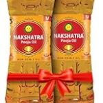 Nakshatra Oil Pet 1L, Set of 2 | Divine |Rejuvinating Fragrance | prosperity |Quality - Total 2L