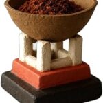 EliteRoots Mini Havan Kit for Daily Rituals | 30-Day Handcrafted Hawan Kit with Eco-Friendly Gomay Kund, 350g Samagri & 30 Cow Dung Diyas | Vedic Pooja Set for Home & Meditation