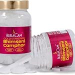 AuraCam Gold Standard Bhimseni Camphor - 100 GMS/Camphor for Pooja/100% Pure Brass Kapoor/Aromatic for Pooja, Meditation, Havan, Room Freshener/Pure & Natural Pacha Kapoor