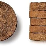 Arya Organic 100% Natural Indigenous Cow Dung Cakes/Kande/Upale | 10 Cakes | Organic | Handmade, Pooja & Havan Made of Pure Cow Dung, Sun Dried and Moisture Free