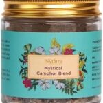 Nytarra Rose Mystical Camphor Blend 70g | Pure Kapoor/Kapooram for Diffuser, Daily Use & Meditation | Infused with Herbs, Spices & Dried Flowers | Long-Lasting Divine Fragrance