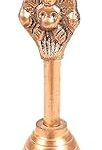 Apka Mart The Online Shop Pooja Mandir Bell Brass | Puja Ghanti - for Home Temple, Puja, Arti | Religious Puja Item - 5 inch