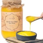 Farmse Organic A2 Cow Ghee 500ml | Pure & Natural Traditional Bilona Method | Grassfed & Cultured Ghee | 100% Desi Healthy Ghee for Cooking, Pooja