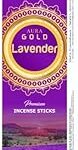 BHATIAS 1 DHOOP & AGARBATTI Aura Gold Agarbatti | Premium Fragrance Incense Sticks for Pooja, Meditation & Home | Long-Lasting Aroma | Low Smoke Dhoop Agarbatti with Assorted fragrances