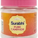 Shubhkart Surabhi Pure Camphor Container for Puja, Meditation, Spirituality & Other Religious Rituals – 50Gm|Refreshing Fragrance|Daily Use Kapur| Aromatic Kapooram Tablets (1 x Jar)