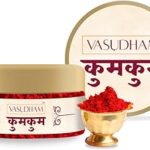 VASUDHAM Premium Madurai Red Kumkum A+ Grade Color Free Puja Roli with Pure Turmeric & Limestone || Pack of 1 (25gm)