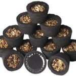 DHOOP AGARBATTI SAMAGRI Sambrani Dhoop Cups for Pooja (24 pcs) | Havan Cups for Pooja, Home & Festivals | Natural Guggal Dhoop Original | Dhoop Cones | Pack of 2 (12 Cups/Pack + 1 Burner Plate/Pack)
