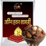 Agni Havan Samagri for Pooja | Hawan Samagri Made with Shudh Ghee, Ayurvedic Ingredients and Natural Herbs | Hawan Samagri with No Artificial Fragrance - 200 Gram