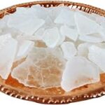 Agnirva Grade A Natural Organic Kapoor Bhimseni Camphor Brass Desi Kapur Khanewala Karpooram Isoborneol Flakes for Puja, Havan, Meditation, Diffuser and Medicinal Purpose (50 Gram)