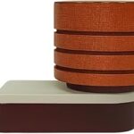 MIXOSA Shesham Wooden Kapoor Dani Camphor Burner Essential Oil Diffuser Bakhoor Electric Bedroom for Fragrance Kapur Dani for Pooja Kappor Dani for Home, Office