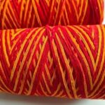 CosaCentrum Kalawa Pure Cotton Moli Dhaga for Pooja Diwali Decore Festivals Dusshera Navratri with Skin Friendly Pack of (12, RED Yellow)