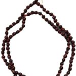 Natural Tulsi Jaap Mala (red Beads)