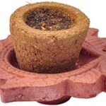 Ddevesha Herbal Cow Dung Dhoop 24 Cups - Pure Gir Cow Dung with Guggal & Loban - Traditional Fragrance for Pooja & Meditation (Set of 1 Box)