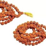 ShivTantra rudraksha mala Rudraksha Mala 108 Beads - Rudraksha Beads Nepal Knotted Rudraksha Seed Japa Mala Tibetan Prayer Beads for Rudraksha Necklace Men Women