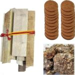MAHESHWARAM Pooja Hawan Samagri Kit - 1 Kg Mango Wood, 20 Pc Cow Dung Uple, 20 Gram Loban for Hawan/Meditation for Hawan Kund Items for Pooja