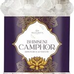 AKSHOBHYA Bhimseni Camphor Original 500 Grams |Pacha Karpooram Original, Bhimseni karpuram, Bheemsen Kapoor For Pooja-Kapur For Puja-Arti, Camphor Diffuser & Mosquito Insect Repellent - (250 Gram X 2)
