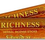 Dhoop Chaon & Co. Richness Incense Sticks Rolls | Pack of 2 | 250 GMS Each | Long - Lasting Incense Sticks for Calming & Relaxation, Ideal for Gifting | No Charcoal Agarbatti